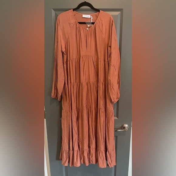 Petal And Pup Alte Dress - Brown - US Size 10 - Women’s Maxi Dress. - Picture 1 of 7